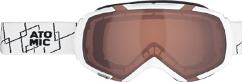 gogle narciarskie Atomic REVEL M WHITE / AMBER