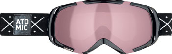 gogle narciarskie Atomic REVEL² S BLACK / AMBER GREY