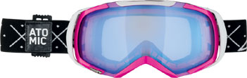 gogle narciarskie Atomic REVEL² S WHITE-PINK/BLUE