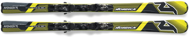 Nordica AVENGER 75 CA EVO + N ADV P.R. EVO YELLOW