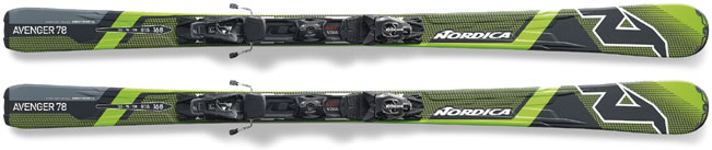 Nordica AVENGER 78 CA EVO + N ADV P.R. EVO GREEN