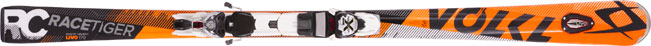 narty Voelkl RACETIGER RC UVO NEON-ORANGE