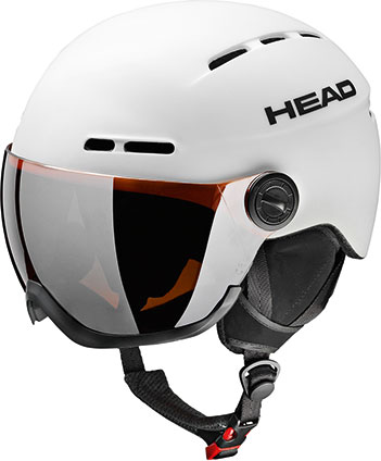 Head KNIGHT white (szyba S2/ VLT 20%)