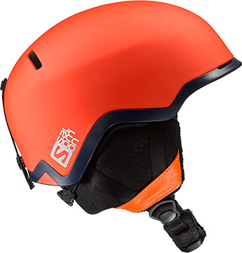 kaski narciarskie Salomon HACKER ORANGE