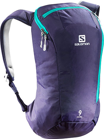 Salomon ORIGINS 9 NIGHTSHADE GREY / TEAL BLUE F