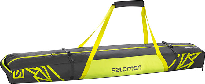 Salomon EXTEND 2PAIRS 175+20 SKIBAG ASPHALT | YUZU YELLOW