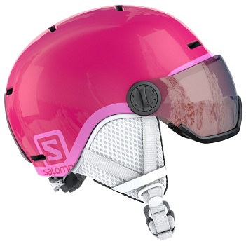 kaski narciarskie Salomon Grom Visor
