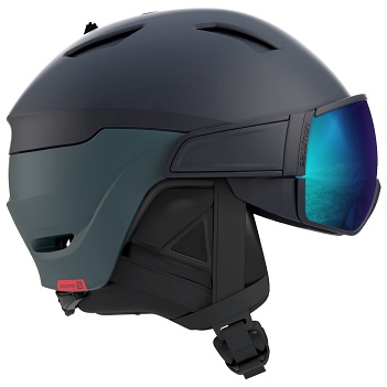 kaski narciarskie Salomon Driver Blue