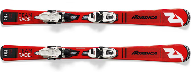 narty Nordica TEAM J RACE FDT(100-140) + JR4.5 FDT