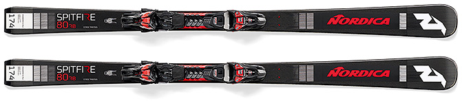 narty Nordica Dobermann Spitfire 80 RB FDT + Xcell 12 FDT