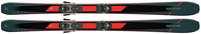Salomon T XDR 88 Ti + Warden MNC 13 C90