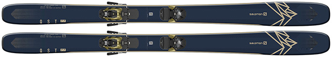 Salomon T QST 99 + Warden MNC 13 C100