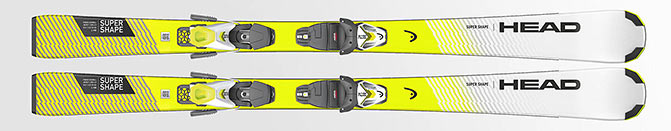 narty Head Supershape SLR Pro + SLR 7.5 GW AC