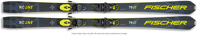 narty Fischer RC One 78 GT Twin Powerrail + RSW 10 PR
