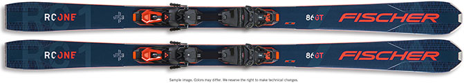 narty Fischer RC ONE 86 GT + PROTECTOR 13