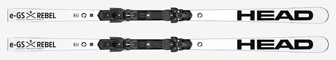 narty Head WCR E-GS Rebel FIS + Freeflex ST 20 X RD