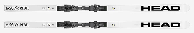 narty Head WCR E-SG Rebel - DH Race Plate + Freeflex ST 20 X RS