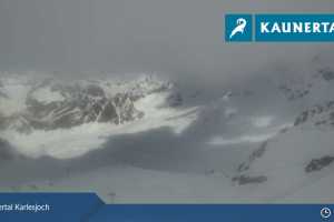 Kamera Kaunertal lodowiec Karlesjoch (LIVE Stream)