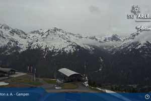 Kamera St. Anton am Arlberg  Gampen (LIVE Stream)