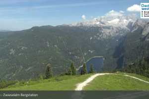 Dachstein West: Zwieselalm Bergstation (LIVE Stream)