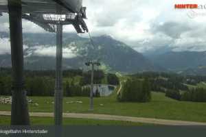 Kamera Hinterstoder - Höss  Bergstation Hirschkogelbahn (LIVE Stream)