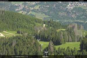 Kamera Val di Fiemme Alpe Cermis Seggiovia Costabella
