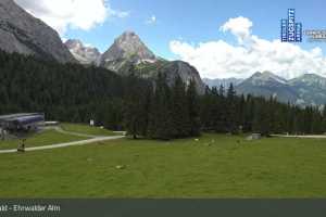 Kamera Tiroler Zugspitzbahn  Ehrwalder Alm (LIVE Stream)