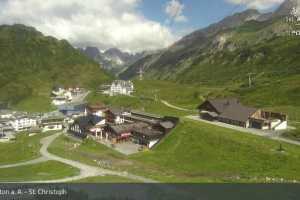 Kamera St. Anton am Arlberg  St. Christoph (LIVE Stream)