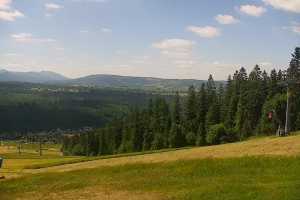 Widok z górnej stacji