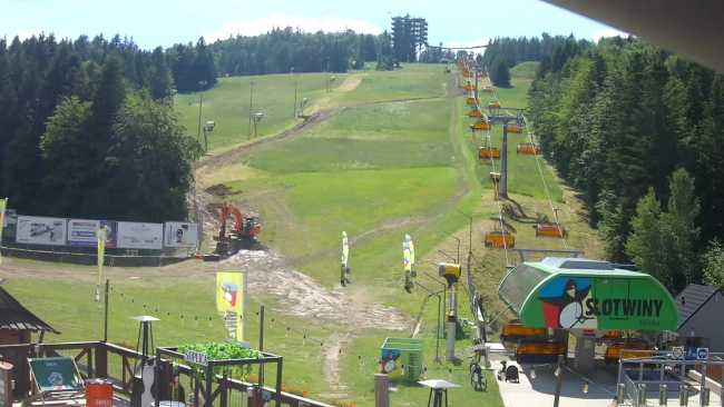 Słotwiny Arena - dolna stacja kolei