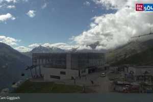 Kamera Soelden lodowce Giggijoch (LIVE Stream)