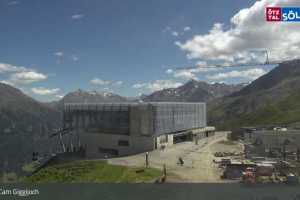 Kamera Soelden lodowce Giggijoch (LIVE Stream)