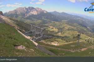 Kamera Carezza  König Laurin Bergstation (LIVE Stream)