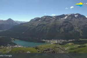 Kamera St. Moritz/Engadyna  Corviglia (LIVE Stream)