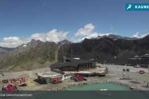 Kamera Kaunertal lodowiec Kaunertaler Gletscher (LIVE Stream)