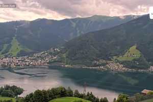 Kamera Zell am See  Widok na jezioro