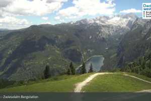 Dachstein West: Zwieselalm Bergstation (LIVE Stream)