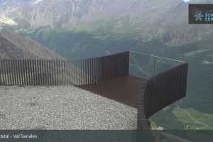 Kamera Val Senales / Schnalstal Maso Corto / Alpin Arena Senales Bergstation Gletscherbahn (LIVE Stream)