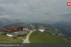 Kamera SkiWelt Wilder Kaiser - Brixental Gipfel Hohe Salve (LIVE Stream)