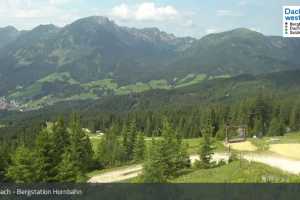 Kamera Russbach am Pass Gschuett  Dachstein West - Bergstation Hornbahn (LIVE Stream)