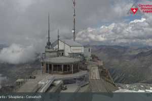 Kamera Silvaplana/Engadin  Corvatsch