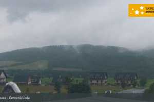 Kamera Červena Voda  Äenkovice - ÄervenĂĄ Voda (LIVE Stream)