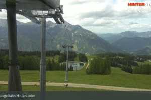 Kamera Hinterstoder - Höss  Bergstation Hirschkogelbahn (LIVE Stream)