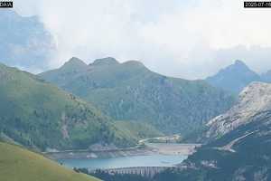 Kamera Val di Fassa Canazei - Belvedere Lago e Passo Fedaia