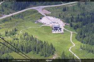 Kamera Val di Fassa  Arrivo Seggiovia
