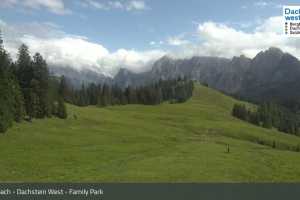 Kamera Russbach am Pass Gschuett  Dachstein West - Snowpark (LIVE Stream)