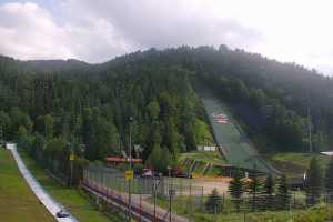 Kamera Zakopane  Wielka Krokiew - widok z dołu NOWOŚĆ