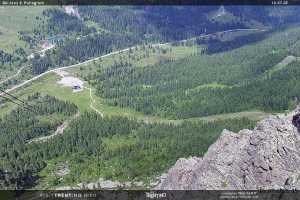 Kamera Val di Fassa  Trasa Funivia