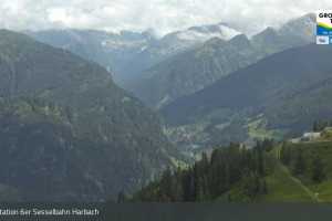 Kamera Grossarltal  Bergstation 6er Sesselbahn Harbach (LIVE Stream)
