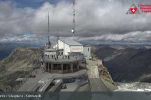 Kamera Silvaplana/Engadin  Corvatsch